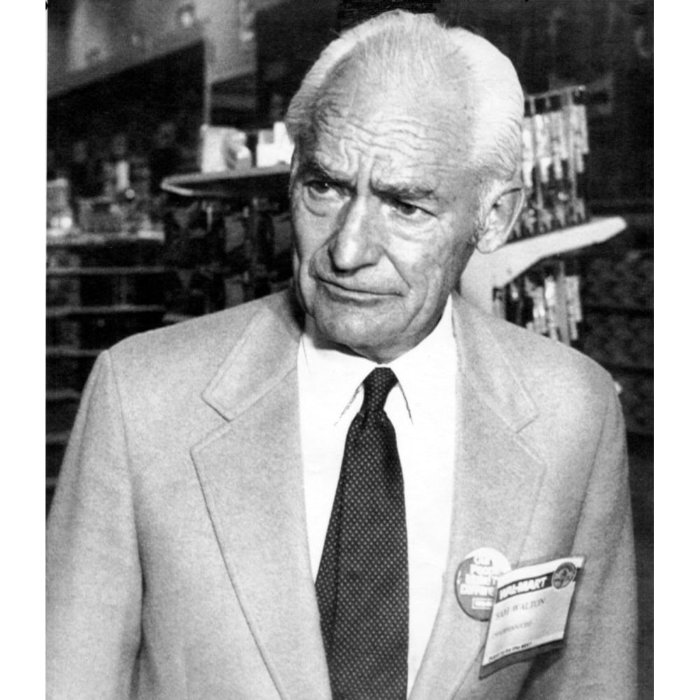 Sam Walton-Owner Of Walmart History (24 x 36) - Walmart.com - Walmart.com