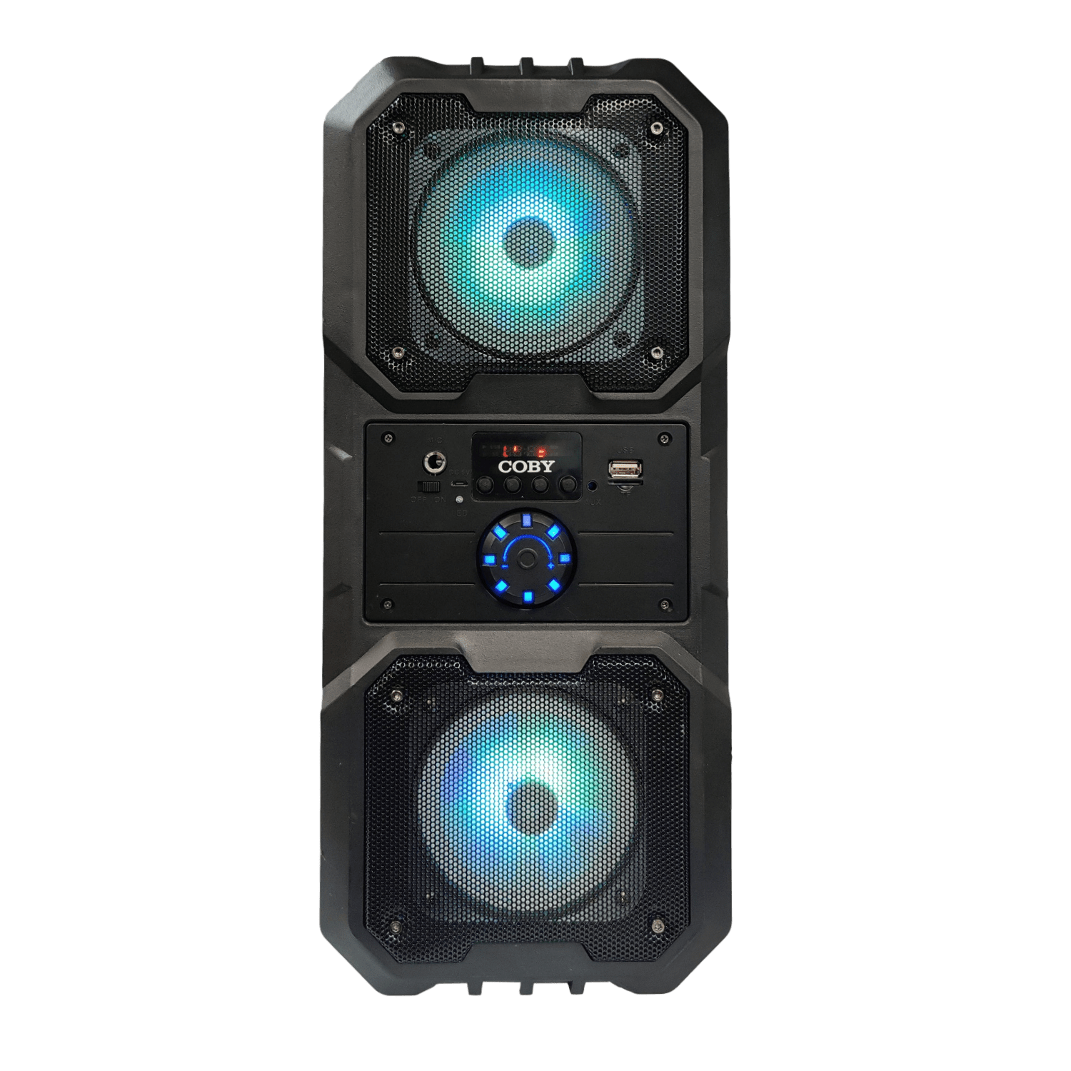 Coby led lights party speaker Outlet