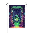 thumbnail image 1 of XMXY Robot Table Sitting Garden Flags Double Sided,Farmhouse Holiday Yard Outdoor Sign Decor Flag, 28"x40" inch, 1 of 8
