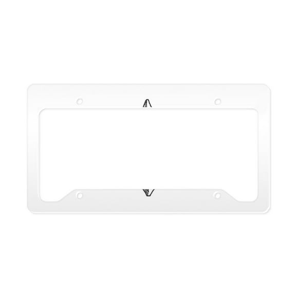 CafePress - NOLA Fleur De Lis Saints License Plate Holder - Aluminum License Plate Frame, License Tag Holder
