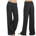 Mifsaly Sweatpants Women Baggy Plus Size Fleece Lined Leggings 3X With
