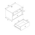 thumbnail image 3 of Prepac Floating Nightstand, 3 of 9
