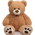thumbnail image 1 of Oso de peluche gigante de peluche HollyHome de 90 cm con huellas, 1 of 9