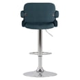 thumbnail image 3 of Home Square Adjustable Tufted Fabric Barstool in Dark Blue - Set of 4, 3 of 10