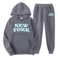 thumbnail image 1 of Men's Suit Pullover Sports Suit Sweater Suit Fashion Fleece Men's Hoodie, 1 of 2