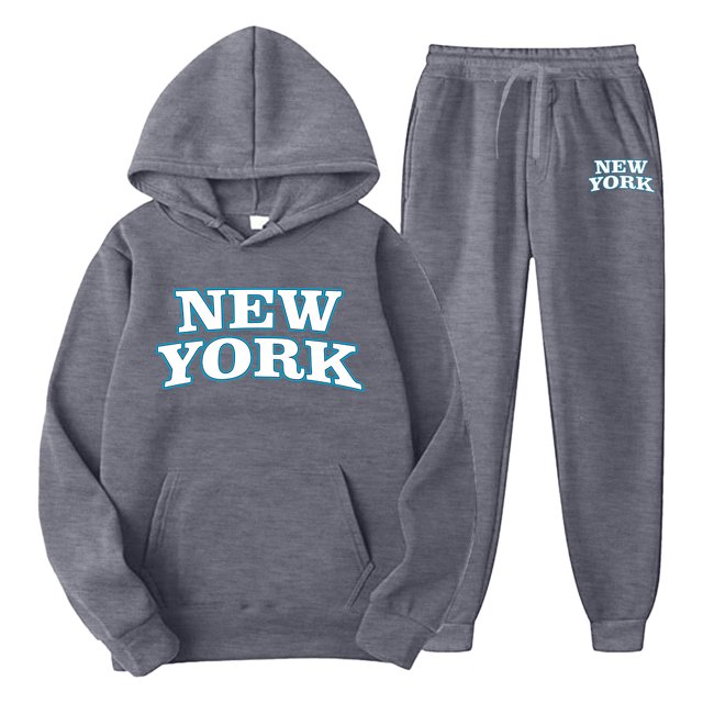 Men's Suit Pullover Sports Suit Sweater Suit Fashion Fleece Men's Hoodie