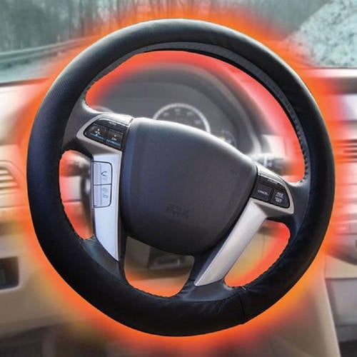 Sharper Image Heated Steering Wheel Cover