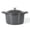 Grey-SS Knob, variant on Martha Stewart Gatwick 7 QT Enameled Cast Iron Dutch Oven - Linen W/ Silver Knob