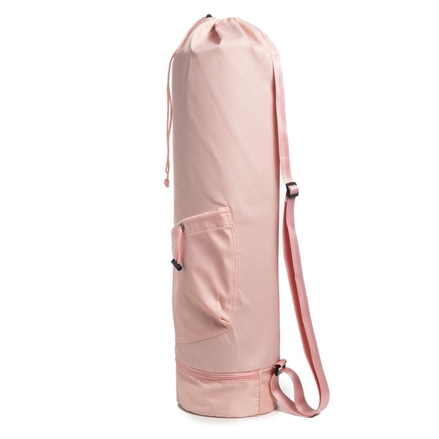 Sac de Tapis de Yoga avec Bouteille d'Eau Sangle Réglable Support de Tapis de Yoga Imperméable