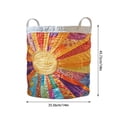 thumbnail image 3 of Creatine Quilted Fabric Storage Organizer For Home Versatile Laundry Hamper Holds Blankets Books And, 3 of 6
