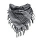 thumbnail image 1 of Bufanda árabe de cuello cuadrado, chal táctico para exteriores, unisex (gris), 1 of 5