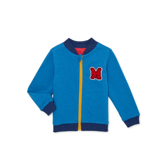 Minnie Mouse Baby and Toddler Girls Reversible Denim Jacket, Sizes 12M-5T