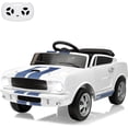 thumbnail image 1 of 12V Licensed Shelby Ride-On Car with Remote Control, LED Lights & Music for girls and boys, 1 of 8