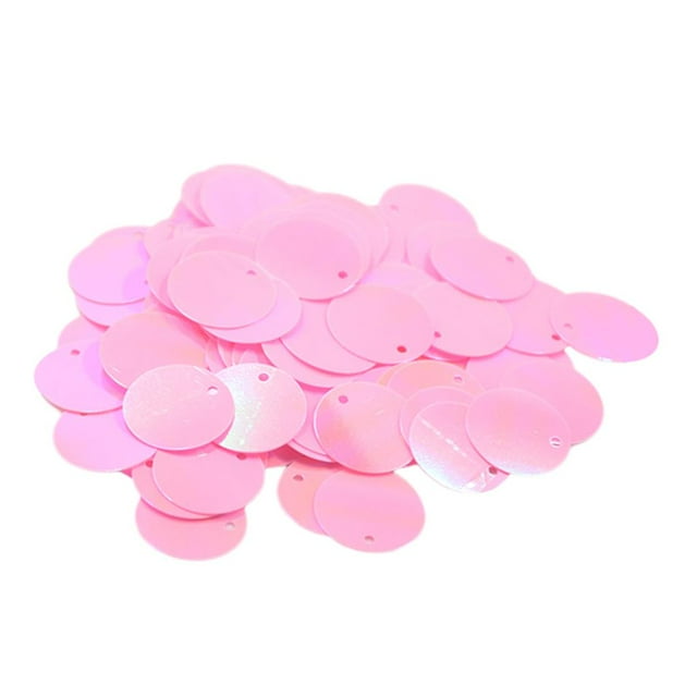 Paillettes Rondes Brillantes DIY pour Couture Artisanat Rose