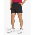 thumbnail image 2 of Chaps Men's & Big Men's Flat Front Shorts, Sizes 30-42, 5" Inseam, 2 of 6