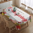 thumbnail image 2 of Thanksgiving Day Table Cover Waterproof Spillproof Tablecolths Table Covers Rustic Autumn Farm Pumpkins Harvest Table Cloths for Party Picnic Dinner Decor Rectangle,60x84inch, 2 of 5