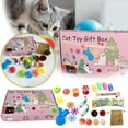 thumbnail image 1 of Interactive Cat with Enrichment Mice for Indoor Play Exercise Activity, 1 of 7