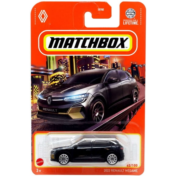Matchbox 2022 Renault Megane Diecast Car (Black)