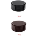 thumbnail image 3 of Bearachild negro marrón PU cuero aislado mantel resistente taza de café Mat Home Clud suministros Mostrada, 3 of 6