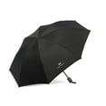 thumbnail image 1 of Unisex 8-Rib Folding UV Protection Umbrella - Extra Large Canopy with Black Coating for Sun and Rain, Sturdy Frame, 97cm Diameter, 68cm Height, Automatic Open Function, 1 of 6