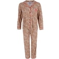 thumbnail image 1 of Mentally Exhausted  Leopard Pajama Set (Women's Plus Size), 1 of 3