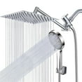 thumbnail image 4 of "Shower Head Combo 10Inch High Pressure Rain Shower Head with 11 Inch Adjustable Extension Arm and 3 Settings Handheld Shower Head Combo with Long Hose ", 4 of 21