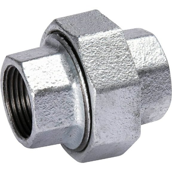 Southland 1-1/4 In. FPT Malleable Iron Galvanized Union - Union Fitting - 1 Pack