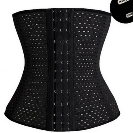 

Waist Trainer for Women Corset Cincher Body Shaper Girdle Trimmer with Steel Bones Extender