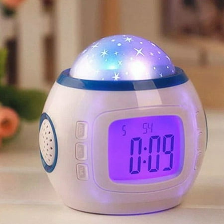 Smart Novelty Led Starry Star Sky Projection Digital Alarm Clock Calendar Thermometer Kids New Canada Smart Novelty Led Starry Star Sky, Novelty Alarm Clocks