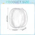 thumbnail image 2 of Figure Display Bag, 6.1 x 3.1 x 7.3" Oval Dolls Display Bag, Clear, 2 of 6