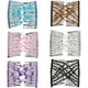 thumbnail image 1 of Zhuge 6 piezas de peine mágico de moda para niñas y mujeres, pinza elástica para el cabello con cuentas dobles de colores, 1 of 5