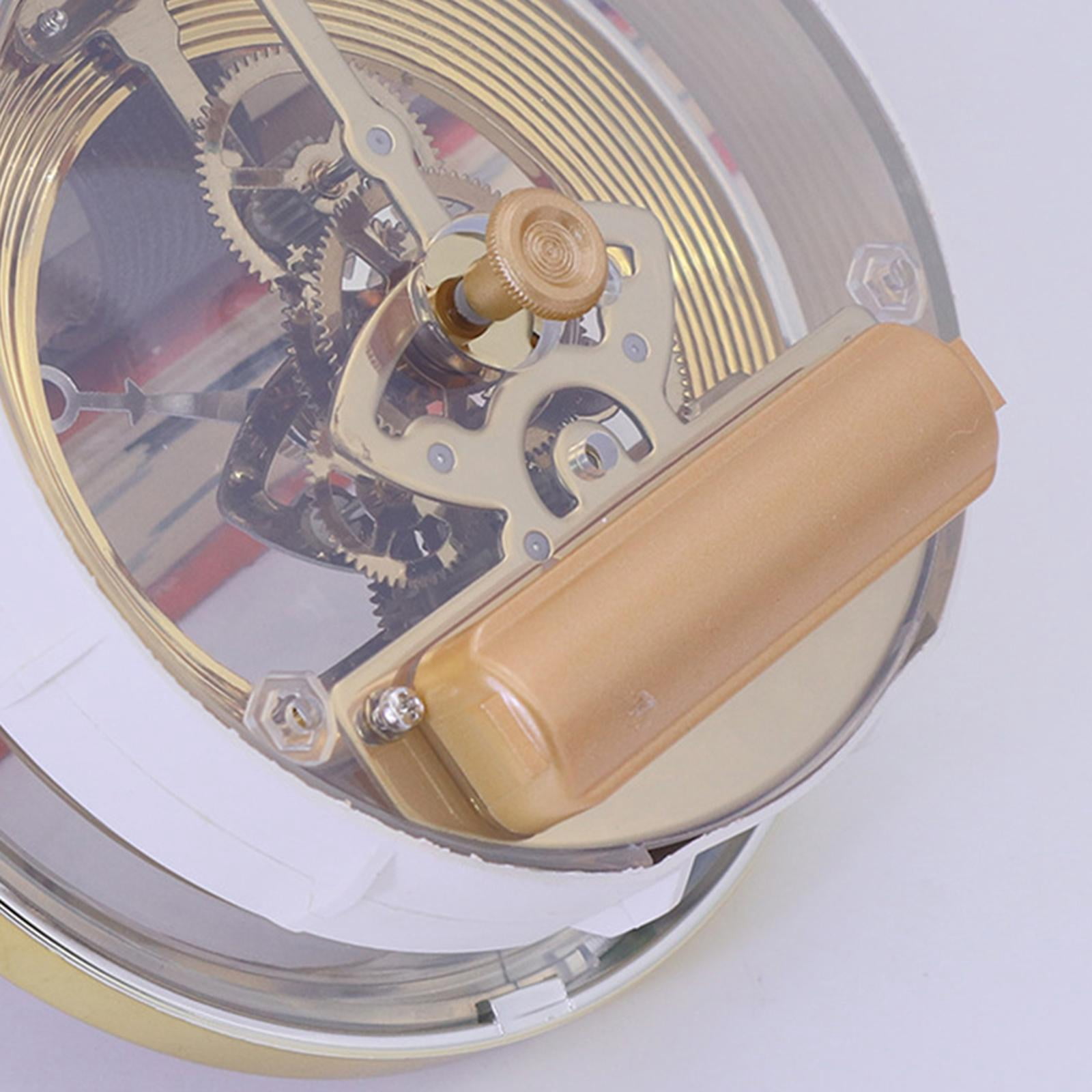 Axioma Classic Clock Insert 103mm Battery Powered Repair Parts DIY Gold Quartz Movement