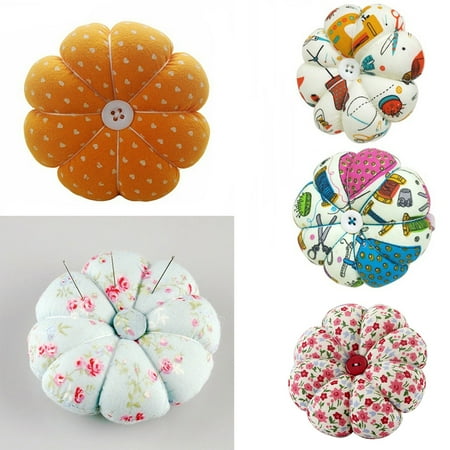 Safety Pin Charm Holder - Moderna Sewing Needle Pin Cushion Pumpkin Shaped Holder Pillow Safety Craft Accessory