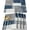 Abstract Gray, variant on Oil Painting Art Blue Indoor Placemats Set of 6, Abstract Gray Geometric, Non-Slip/Wipe Clean Linen Dining Table Mat Set, Heat-Resistant Table Liner For Holiday/Party/Outdoor, Table Decoration