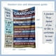 thumbnail image 2 of LHSHID Grandson Gifts from Grandma And Grandpa Gifts for Grandson Grandson Gifts from Grandparents Best Grandson Blanket to My Grandson Christmas Birthday Gift Blanket for Teen Boys Men 40"x50", 2 of 7