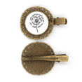 thumbnail image 1 of Épingle à Cheveux Contour de Fleur Pissenlit Broche Pince à Cheveux Barrette, 1 of 3