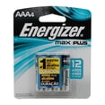thumbnail image 1 of Pilas alcalinas Energizer max plus AAA4  4 pzas, 1 of 6