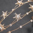 thumbnail image 1 of Diadema coreana transparente multicapa de cinco estrellas para novia, diadema para el pelo, hebilla para el pelo de cristal, accesorios de boda LingWen 8390614671218, 1 of 1