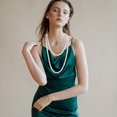 thumbnail image 2 of Colliers pour Femmes Collier de Perles pour Femmes Collier Charme Collier Ras du Cou Collier de Perles Collier de Mariage Bijoux de Bal Cadeaux Tendance pour Femmes, 2 of 7