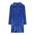 thumbnail image 4 of LOVZFMLL Jackets for Women's Solid Color Button Up Lapel Cardigan Top Jacket, 4 of 6