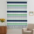 thumbnail image 3 of Green Grey Striped Sheer Curtains 72 Inches Long, Farmhouse Stripes Modern Abstract Art Light Filering Curtains, Breathable Simi Curtain Privacy Drapes for Living Room Bedroom Window Treatment, 3 of 9
