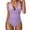 Light Purple, variant on Modest Swimsuits for Women One Piece Swimsuit Women Sexy Swimsuits Push Up Bathing Suits