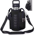thumbnail image 2 of Magnetic Gym Bag for Women Men, Neoprene Water Bottle Carrier Bag with Strap fits 18-40oz, Crossbody Bag with Pockets, 2 of 8