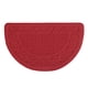 thumbnail image 1 of Sofa Vama Ropa de Cama Felpudo semicircular para entrada, para exteriores, antideslizante, para baño, color liso, fácil de limpiar for Navideño, 1 of 4