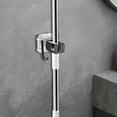 thumbnail image 4 of weibbin Unattached Clip Hook Transparent Backboard No Punching Hook Stainless Steel Mop Clip No Punching Mop Metal Hook Bathroom Brooms Mop Storage Rack, 4 of 6