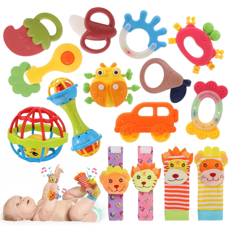 Kaboer 18-Piece Baby Rattles and Teethers Set photo 1