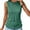 Olive Green, variant on HBYJLZYG Tank Tops For Women, Summer Solid Color Round Neck Pocket Sleeveless Casual Tee Tops Tank Tunic Flowy Basic Shirts