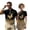 Gold Glitter Butterfly, variant on Aplkyhs Brown Leopard Matching Couple Sport Shirts Fit Plain Matching Golf Shirts for Couple Quarter Zip Mens Hawaiian Shirt for Casual Wear Breathable Fabric 4-Way Stretch
