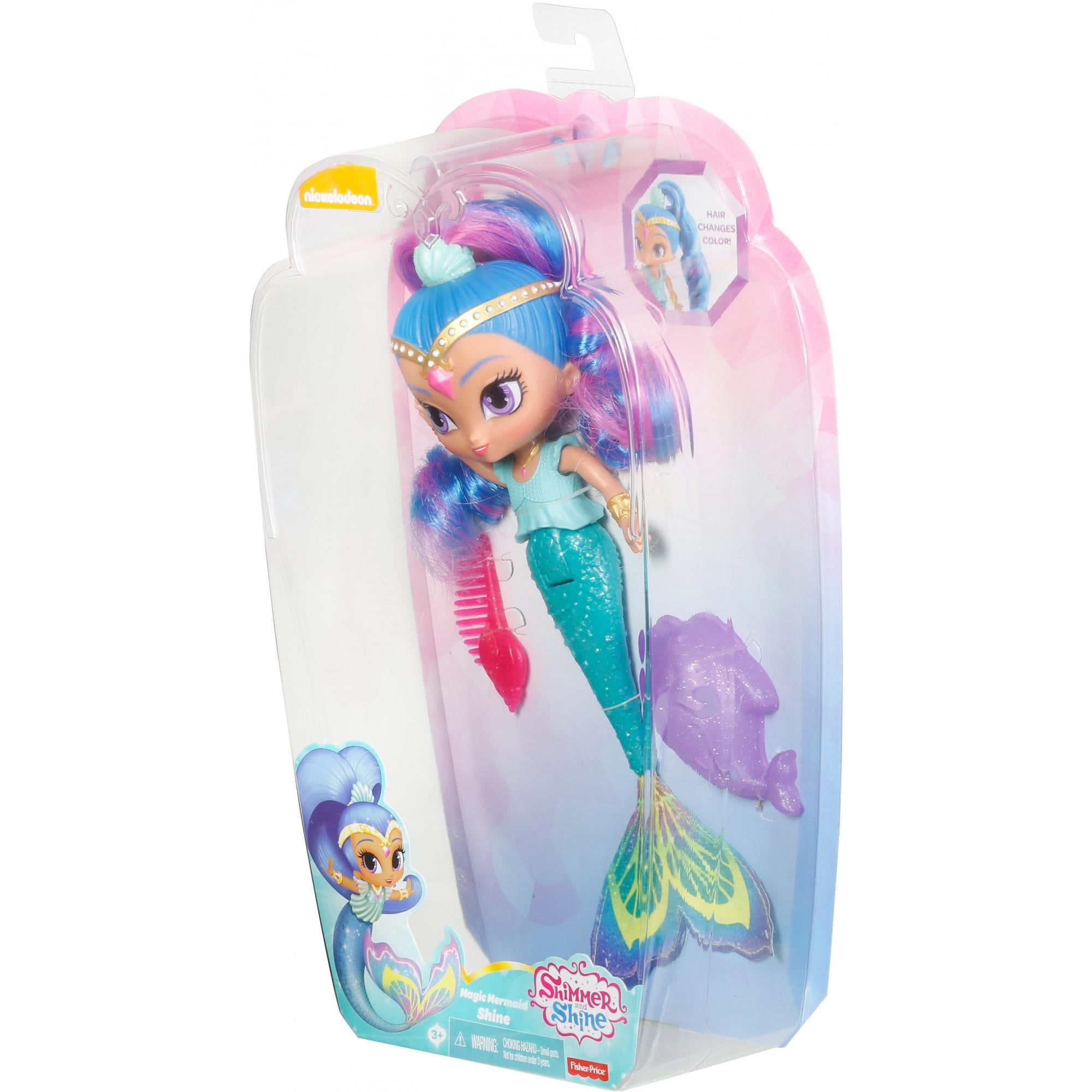 Shimmer and shine sale mermaid doll tesco