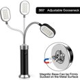 thumbnail image 3 of pcs Barbecue Grill Light Magnetic Base LED Super-Bright BBQ Lights - 360 Degree Flexible Gooseneck, Weatherproof, Batteries Included, 3 of 5
